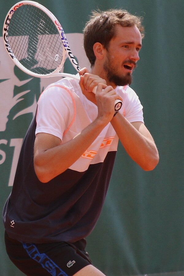 Medvedev at the 2023 Monte-Carlo Masters