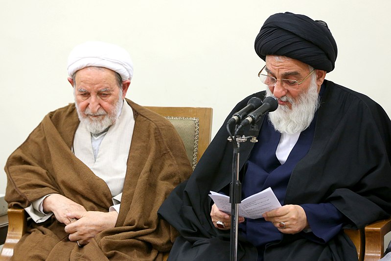 File:Members of the Assembly of Experts for Leadership meet with Ali Khamenei (13941220 1032568).jpg