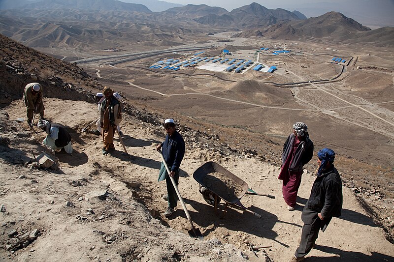 File:Mes Aynak archeologists.jpg