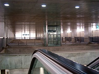 <span class="mw-page-title-main">Terreiro do Paço Station</span> Metro station in Lisbon, Portugal