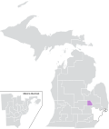 Thumbnail for Michigan's 27th Senate district