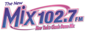 "Mix 102.7" logo used from 2003 to 2006 Mix 102.7 logo.png