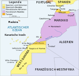 Spanisch-Marokko: Geschichte, Verwaltung, Plazas de soberanía