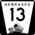 State Highway 13 marker