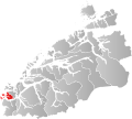 Sande (Møre og Romsdal)s beliggenhed