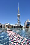 「水の宇宙船」から望む名古屋テレビ塔