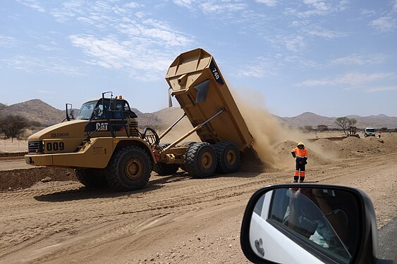 Construction of the national highway A1 between Windhoek and Okahandja; Namibia