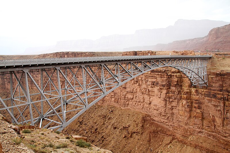 File:Navajo Bridge across the Colorado River 2 (15548665495).jpg