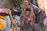 Hindu Procession in Nepal.