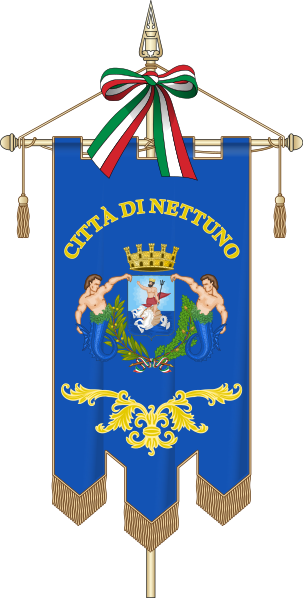 Fitxategi:Nettuno (Italia)-Gonfalone.svg