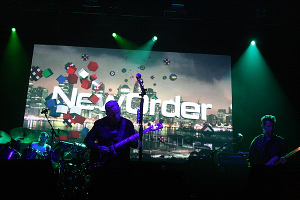 New Order perform in 2012