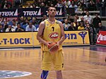 Nikola Vujcic, as a Maccabi player, 2003. Nikola101.JPG