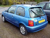 First facelift Nissan Micra (Europe)