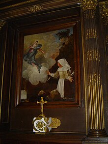 Notre-Dame-du-laus (sanctuaire - 7) - Portrait de Benoîte Rencurel.jpg