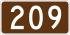 209 Route shield