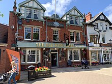 The old town hall, now a public house