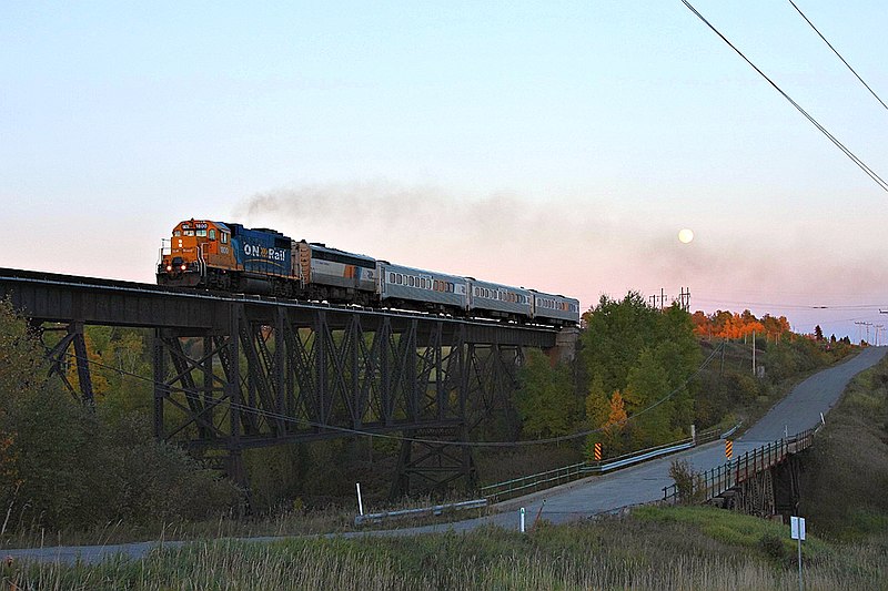 File:Ontario Northland Railway - Monteith, Ontario, Canada.jpg