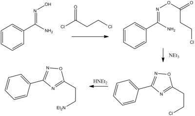 Oxolamine rxn schema.png