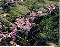 Le village de Ozeljan proche de Nova Gorica