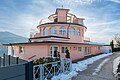 * Nomination "Houseboat", Hotel Astoria`s beach cafe, on Johannes-Brahms-Promenade #10, Pörtschach, Carinthia, Austria -- Johann Jaritz 02:44, 11 February 2024 (UTC) * Promotion  Support Good quality. --Tagooty 03:12, 11 February 2024 (UTC)