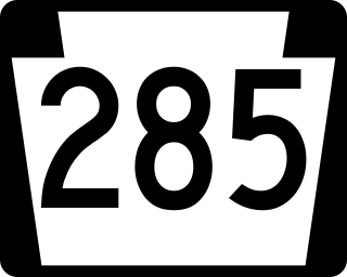 <span class="mw-page-title-main">Pennsylvania Route 285</span> State highway in Crawford County, Pennsylvania, US