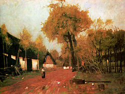 Paál László: Berzovai utca (1871)
