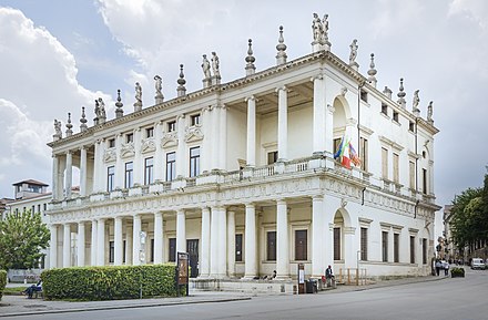 Palladio's Palazzo Chiericati, Vicenza, from 1551