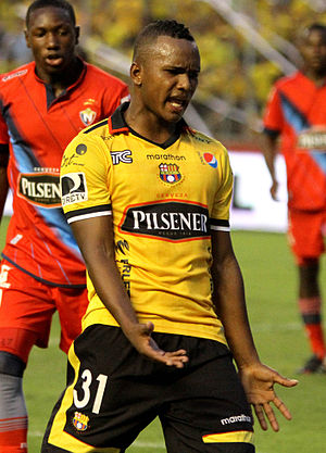 Footballer Pedro Velasco