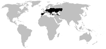 Pelobatidae range map.png 