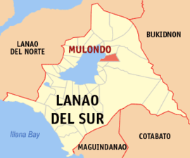 Mulondo na Lanao do Sul Coordenadas : 7°56'N, 124°23'E