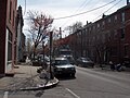 Aspen Street, Fairmount, Philadelphia, PA 19130, looking east, 2500 block