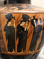 Pittore AD, hydria attica con donne alla fonte, 520-500 ac ca. 03.jpg