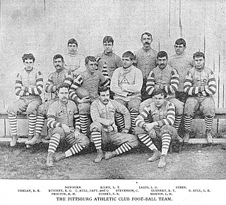 <span class="mw-page-title-main">1892 Pittsburgh Athletic Club football season</span> American football team season