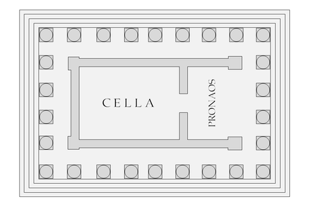 Plan mars temple