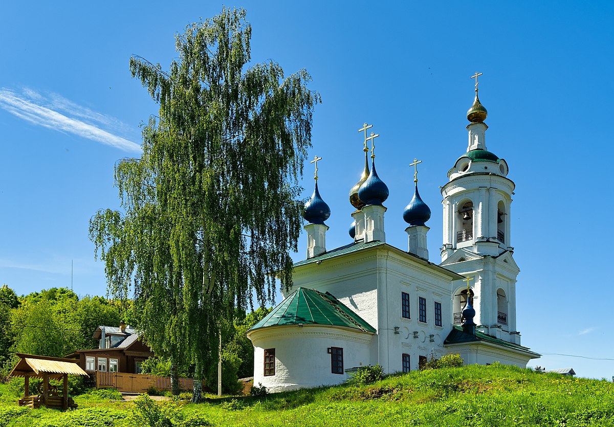 Плес церковь святой варвары фото