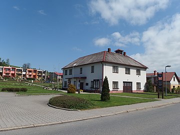 Poříčí u Litomyšle : la mairie.