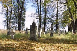 Заброшенное протестантское кладбище