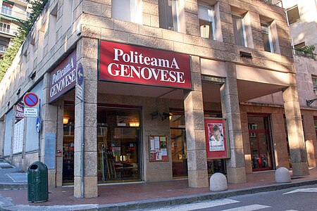 Politeama Genovese, esterni