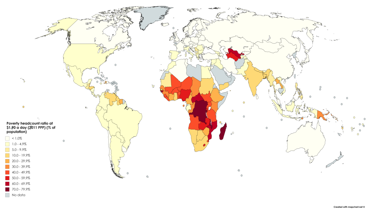 List Of Countries By Percentage Of Population Living In Poverty Wikipedia