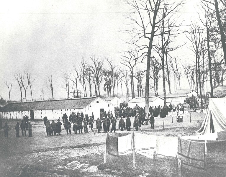 File:Prisoners at Camp Morton, c. 1863.jpg