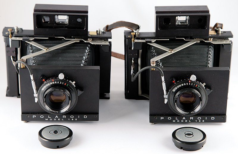 File:Private Collection - New Polaroid 185 Land Camera (Made in Japan) X 2 (5141252273).jpg