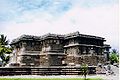 Profile of Kedareshwara Temple, Halebidu