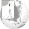 ROC Taiwan (orthographic projection).svg