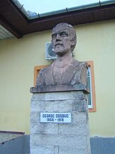 Bustul lui George Coșbuc