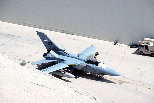 A central part of the Al Yamamah deal was the sale of Tornado fighters to the Royal Saudi Air Force.