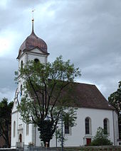 Aus dem Abbruchmaterial der Festung Stein entstand die reformierte Kirche