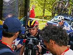 Remco Evenepoel interview Criterium Dauphiné 2024 stage 3.jpg