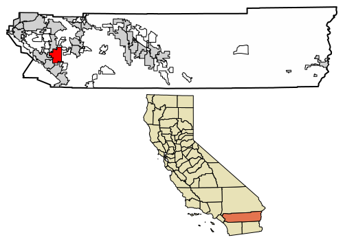 File:Riverside County California Incorporated and Unincorporated areas Menifee Highlighted 0646842.svg