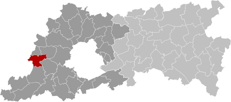 File:Roosdaal Flemish-Brabant Belgium Map.svg