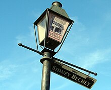 Rue Sidney Bechet in New Orleans.